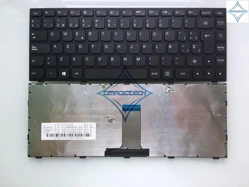 Новинка для Lenovo G40 g40-30 g40-45 G40-70 G40-75 G40-80 n40-70 n40-30 Flex 2 SP Клавиатура для ноутбука с рамкой
Новинка для Lenovo G40 g40-30 g40-45 G40-70 G40-75 G40-80 n40-70 n40-30 Flex 2 SP Клавиатура для ноутбука с рамкой