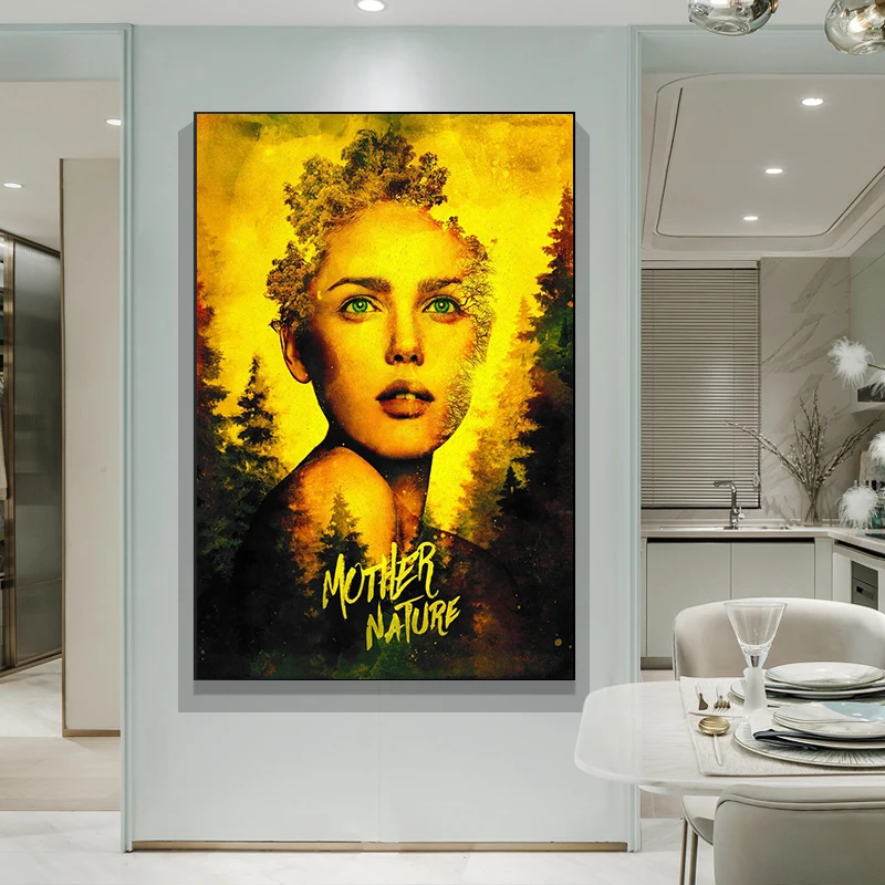 Modern Women Nature Plant Art Canvas Paintings Figure Space Wall Art Pictures Print Posters for Living Room Home Decor No Frame
Modern Women Nature Plant Art Canvas Paintings Figure Space Wall Art Pictures Print Posters for Living Room Home Decor No Frame