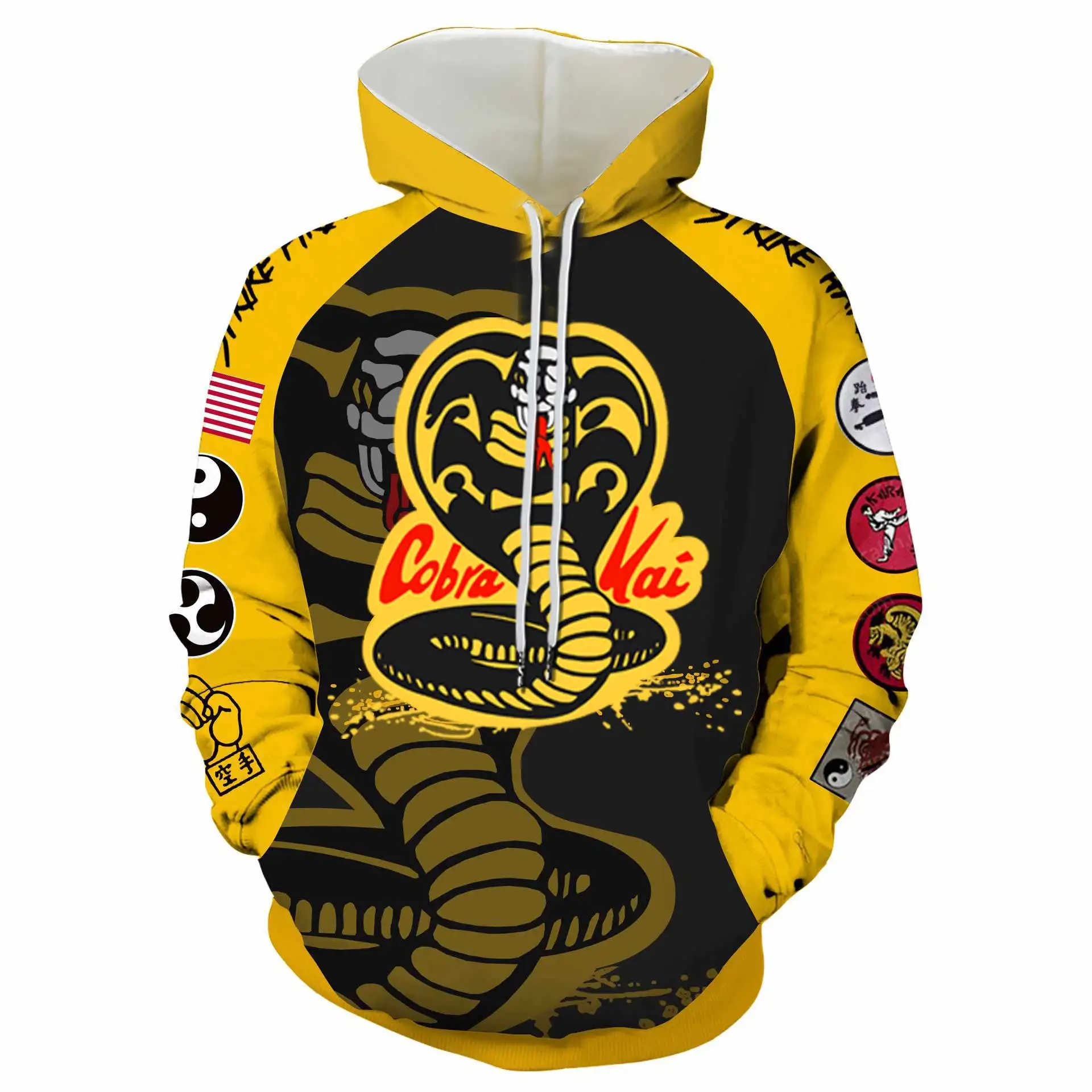 Spring and Autumn New Brand Men's Hoodie Cobra 3D Printing Hoodie Sweatshirt Boys Girls Fashion Harajuku Coat Clothes
Spring and Autumn New Brand Men's Hoodie Cobra 3D Printing Hoodie Sweatshirt Boys Girls Fashion Harajuku Coat Clothes