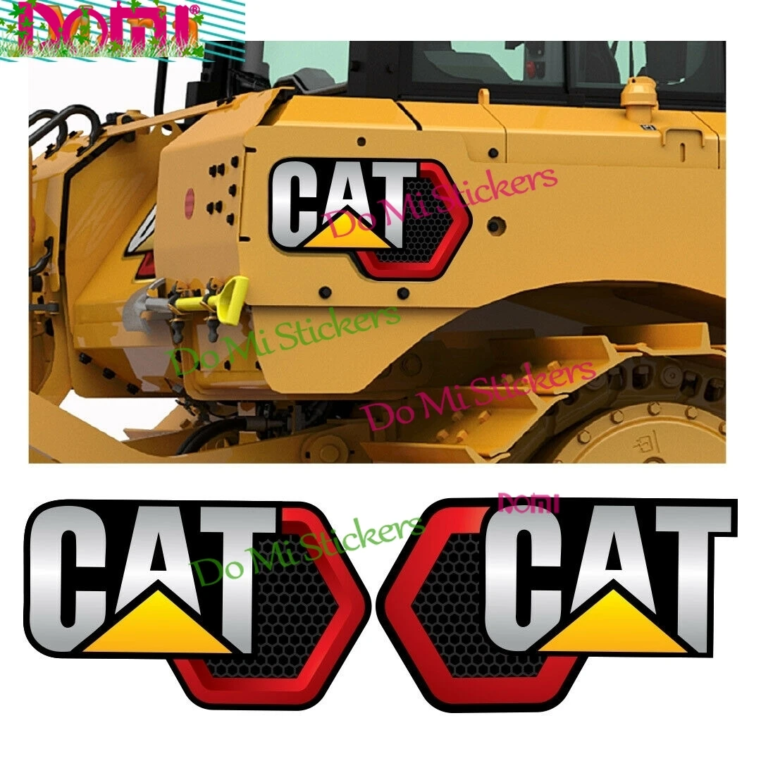 For 2x LARGE ESCAVATOR CATERPILLAR STICKERS CAT HUGE DIE CUTTING High Quality Vinyl Waterproof PVC
For 2x LARGE ESCAVATOR CATERPILLAR STICKERS CAT HUGE DIE CUTTING High Quality Vinyl Waterproof PVC