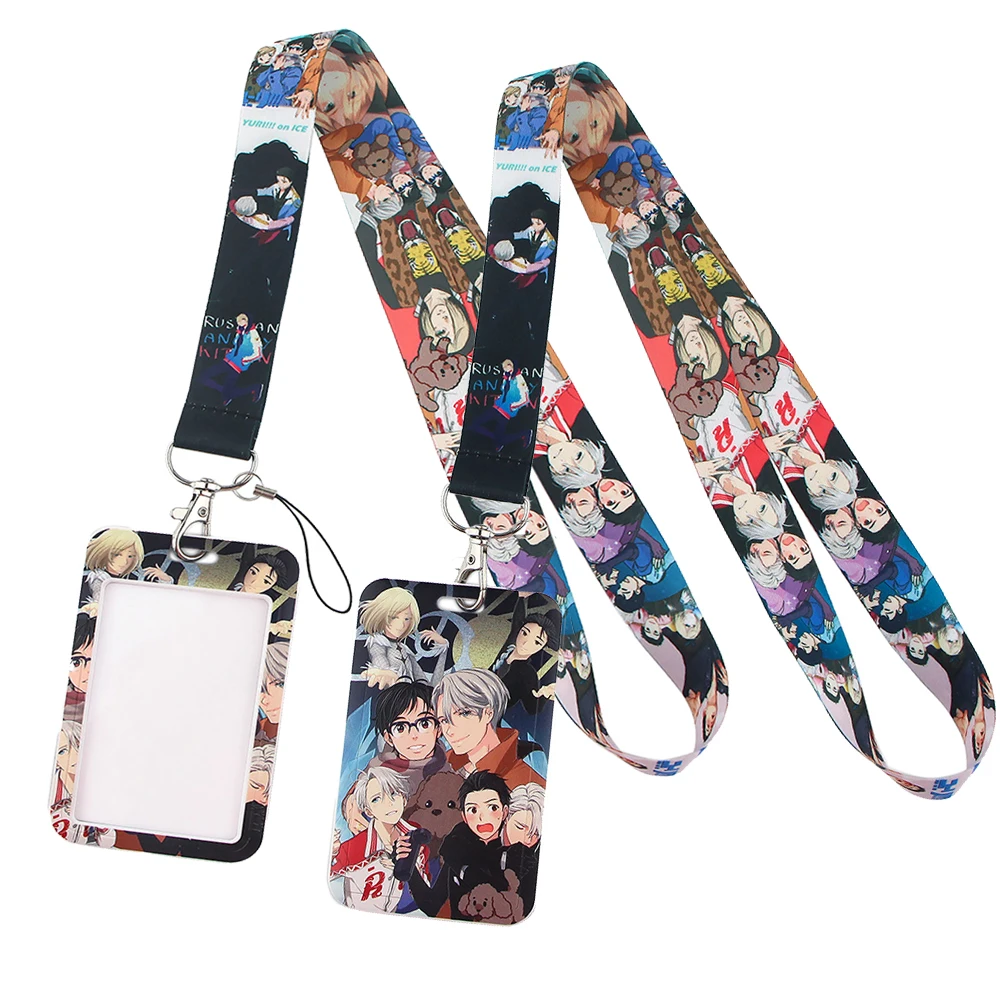 LB1808 YURI!!! on ICE Japanese Anime Lanyard for Key lanyards id badge holder Keychain Key Holder Rope Keyrings Accessories
LB1808 YURI!!! on ICE Japanese Anime Lanyard for Key lanyards id badge holder Keychain Key Holder Rope Keyrings Accessories