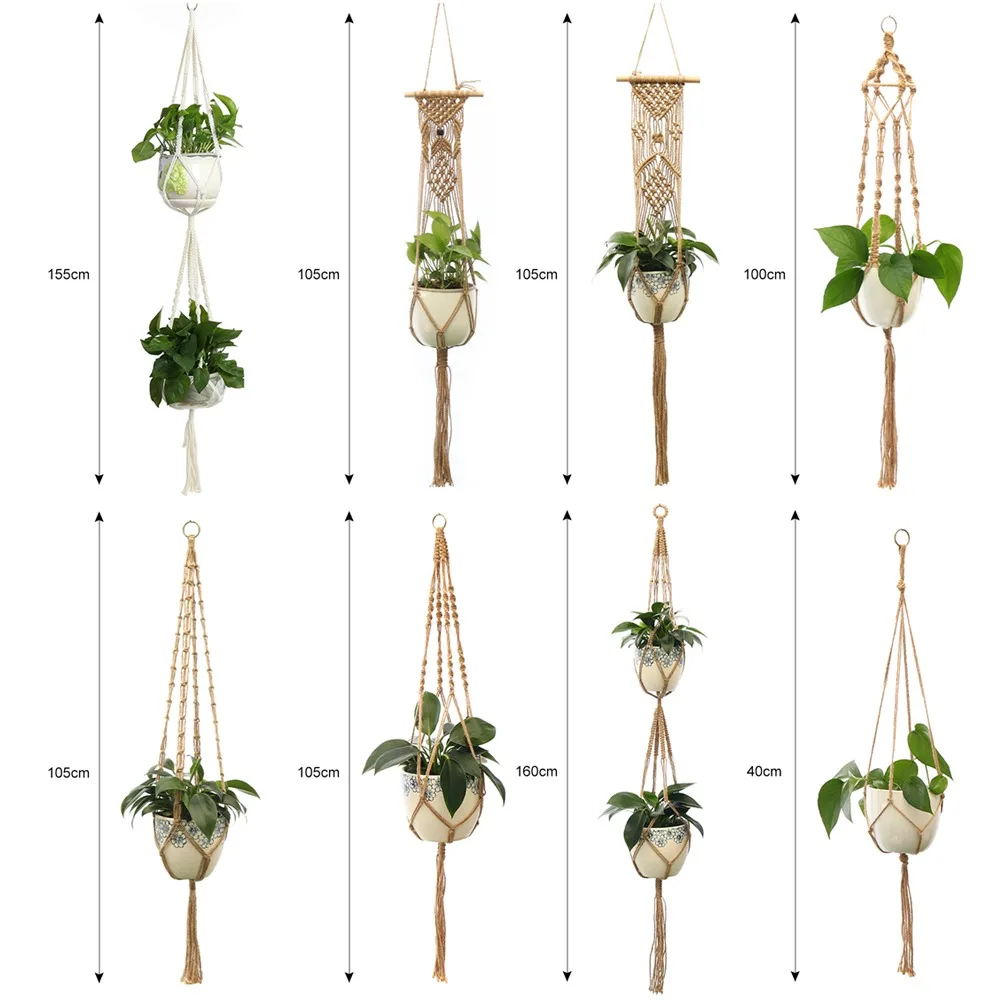 100% Handmade Hanging Baskets Flowerpot Plant Holder Macrame Plant Hanger Indoor Wall Hanging Planter Plant Holder Basket
100% Handmade Hanging Baskets Flowerpot Plant Holder Macrame Plant Hanger Indoor Wall Hanging Planter Plant Holder Basket