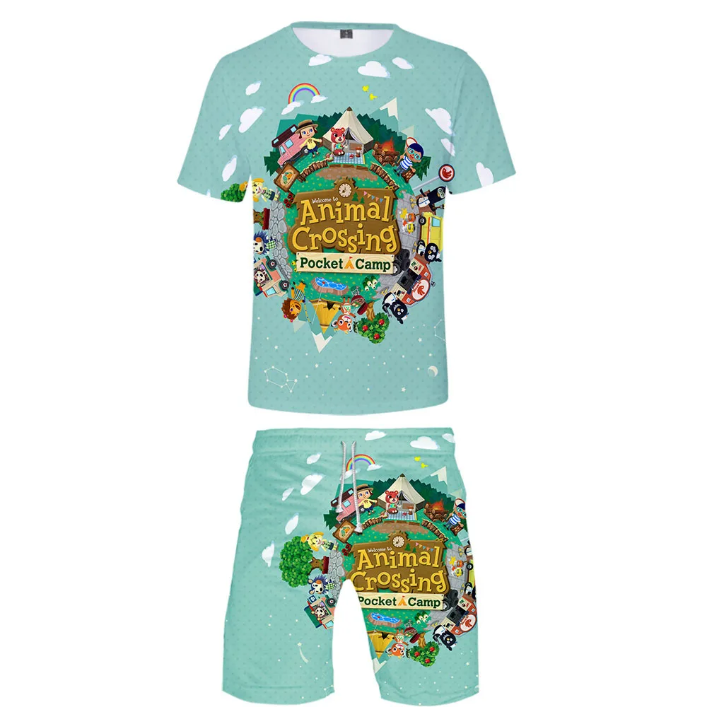 2020 Animal Crossing 3D printed children's T-shirt shorts spring and summer cartoon T-shirt set Tom Nook Harajuku streetwear
2020 Animal Crossing 3D printed children's T-shirt shorts spring and summer cartoon T-shirt set Tom Nook Harajuku streetwear