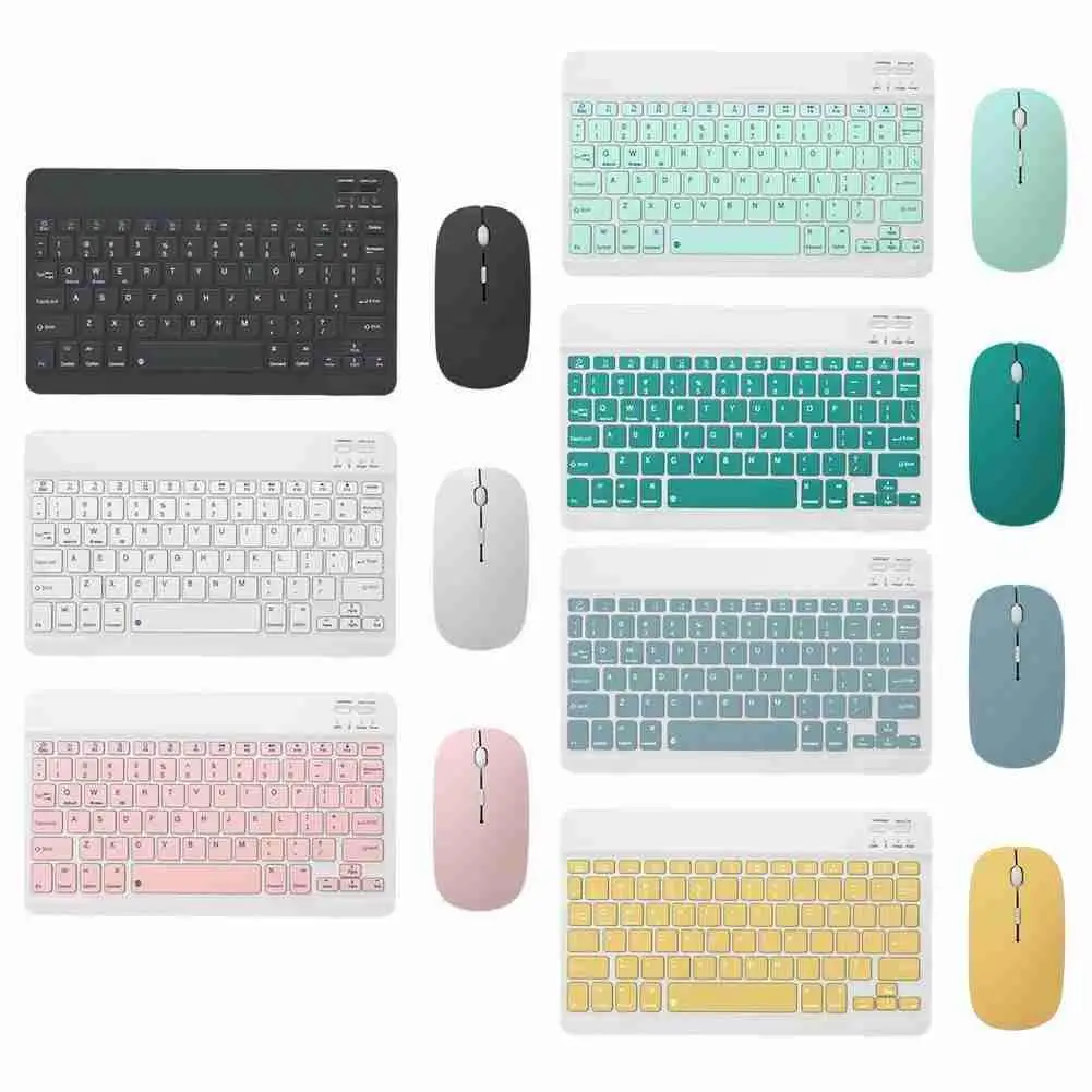 Bluetooth Keyboard Mouse Set For IPad Tablet Keyboard With Backlit Keyboard wireless Mute Mouse For Android Windows IOS Tab N9L9
Bluetooth Keyboard Mouse Set For IPad Tablet Keyboard With Backlit Keyboard wireless Mute Mouse For Android Windows IOS Tab N9L9