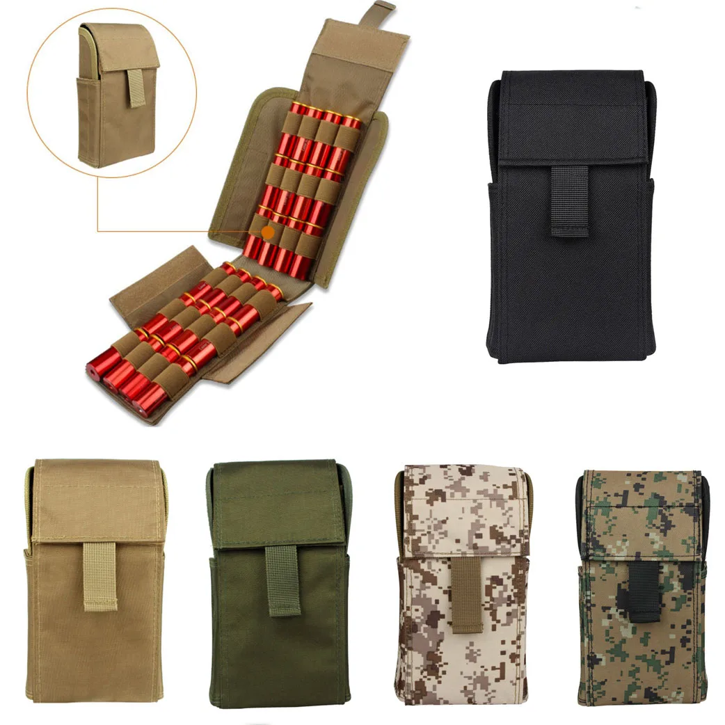 Hunting Accessories Tactical 25 Rounds Ammo Shell Pouch 12G Molle Waist Bag Shooting Gun Bullet Holder Rifle Cartridge Pouch
Hunting Accessories Tactical 25 Rounds Ammo Shell Pouch 12G Molle Waist Bag Shooting Gun Bullet Holder Rifle Cartridge Pouch