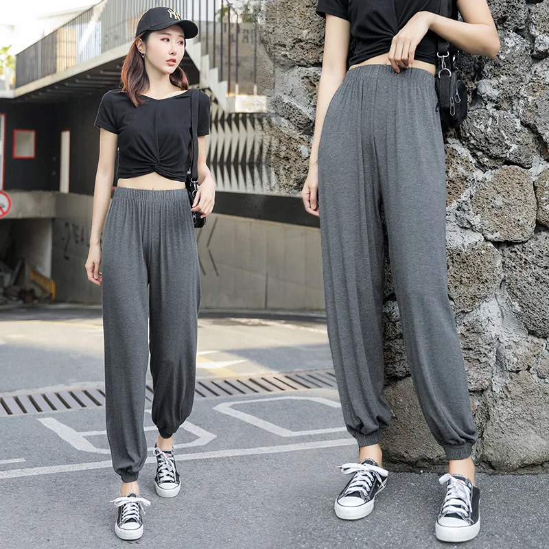 Women's pants spring and summer traf casual modal high waist wide leg harajuku Women's pants loose drape y2k pants for women 203
Women's pants spring and summer traf casual modal high waist wide leg harajuku Women's pants loose drape y2k pants for women 203