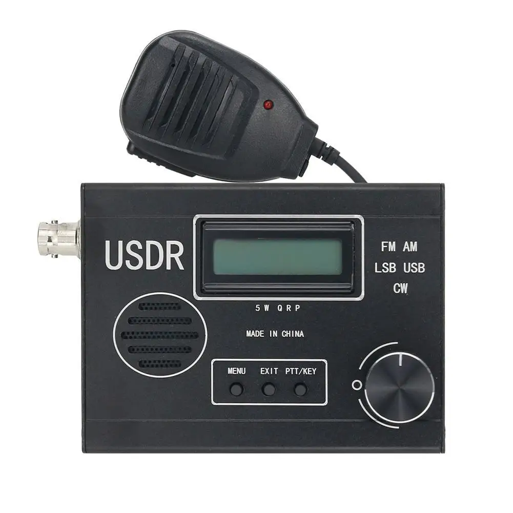 Приемопередатчик USDR USDX SDR 5 Вт все режимы 8 полос радиостанция HF Ham QRP с экраном