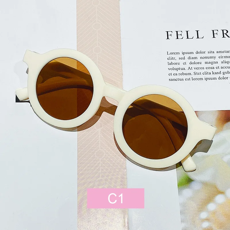 2021 New Children's Colorful Round Frame Sunglasses Light PC Cute Little Face Baby Sunglasses Cool Cute Sunglasses Tide 12580
2021 New Children's Colorful Round Frame Sunglasses Light PC Cute Little Face Baby Sunglasses Cool Cute Sunglasses Tide 12580