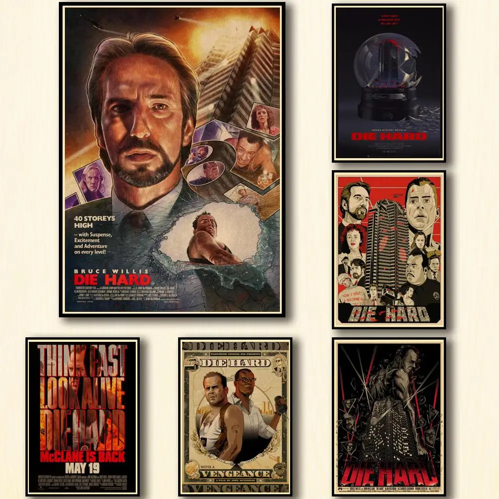 23 дизайна фильма Die Hard 1988 плакат из крафт-бумаги Искусство Домашняя наклейка необычная Наклейка на стену для кофейни бара
23 дизайна фильма Die Hard 1988 плакат из крафт-бумаги Искусство Домашняя наклейка необычная Наклейка на стену для кофейни бара