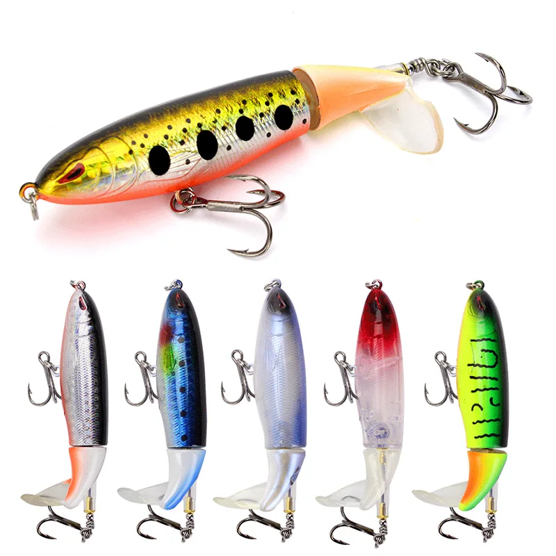 Lunker 13 г 9 см whopper plopper пропеллер воблер Топ воды поплавок вращающийся плавающий
