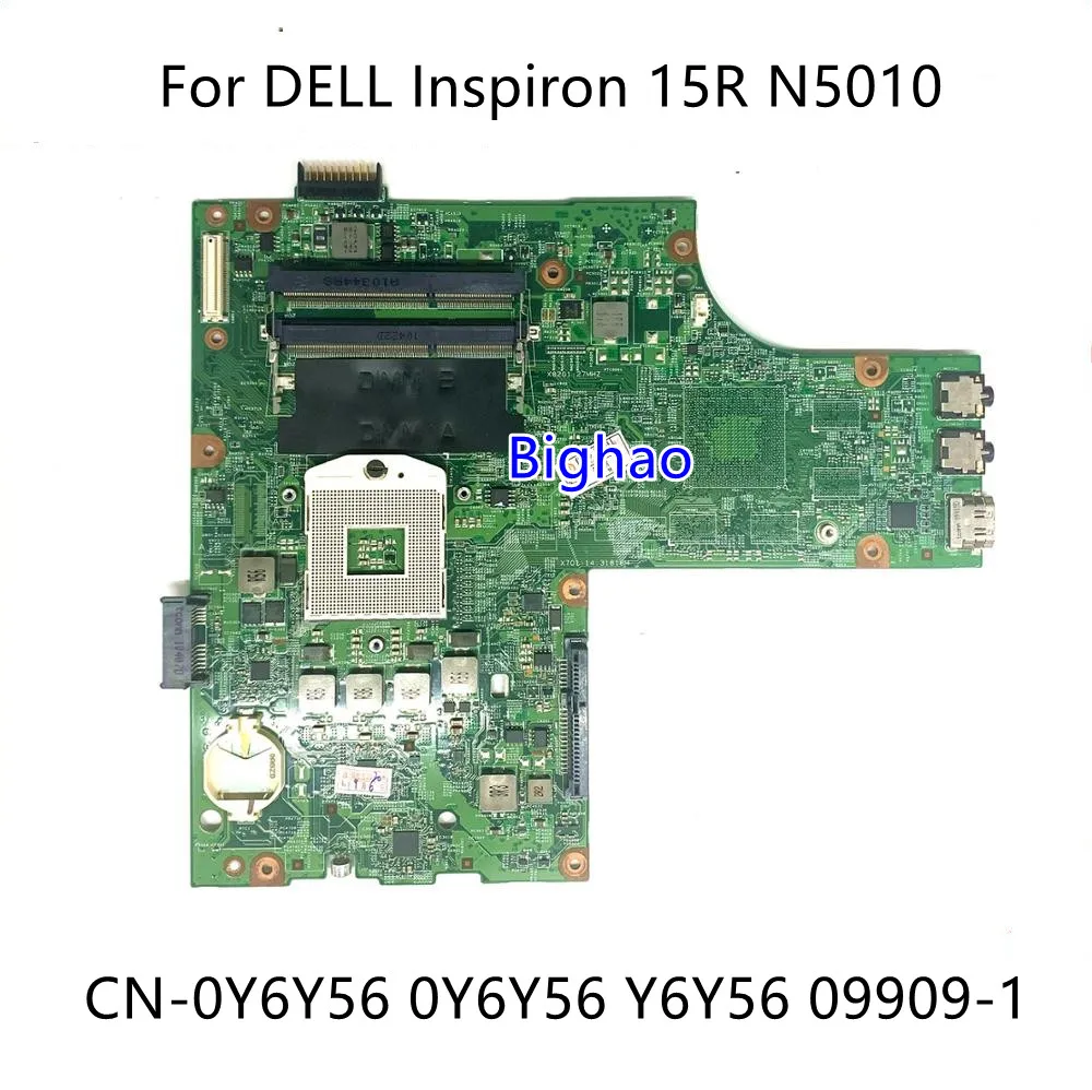 For DELL Inspiron 15R N5010 Laptop Motherboard 48.4HH01.011 With HM57 CN-0Y6Y56 0Y6Y56 Y6Y56 09909-1 Mainboard 100% Fully Tested
For DELL Inspiron 15R N5010 Laptop Motherboard 48.4HH01.011 With HM57 CN-0Y6Y56 0Y6Y56 Y6Y56 09909-1 Mainboard 100% Fully Tested