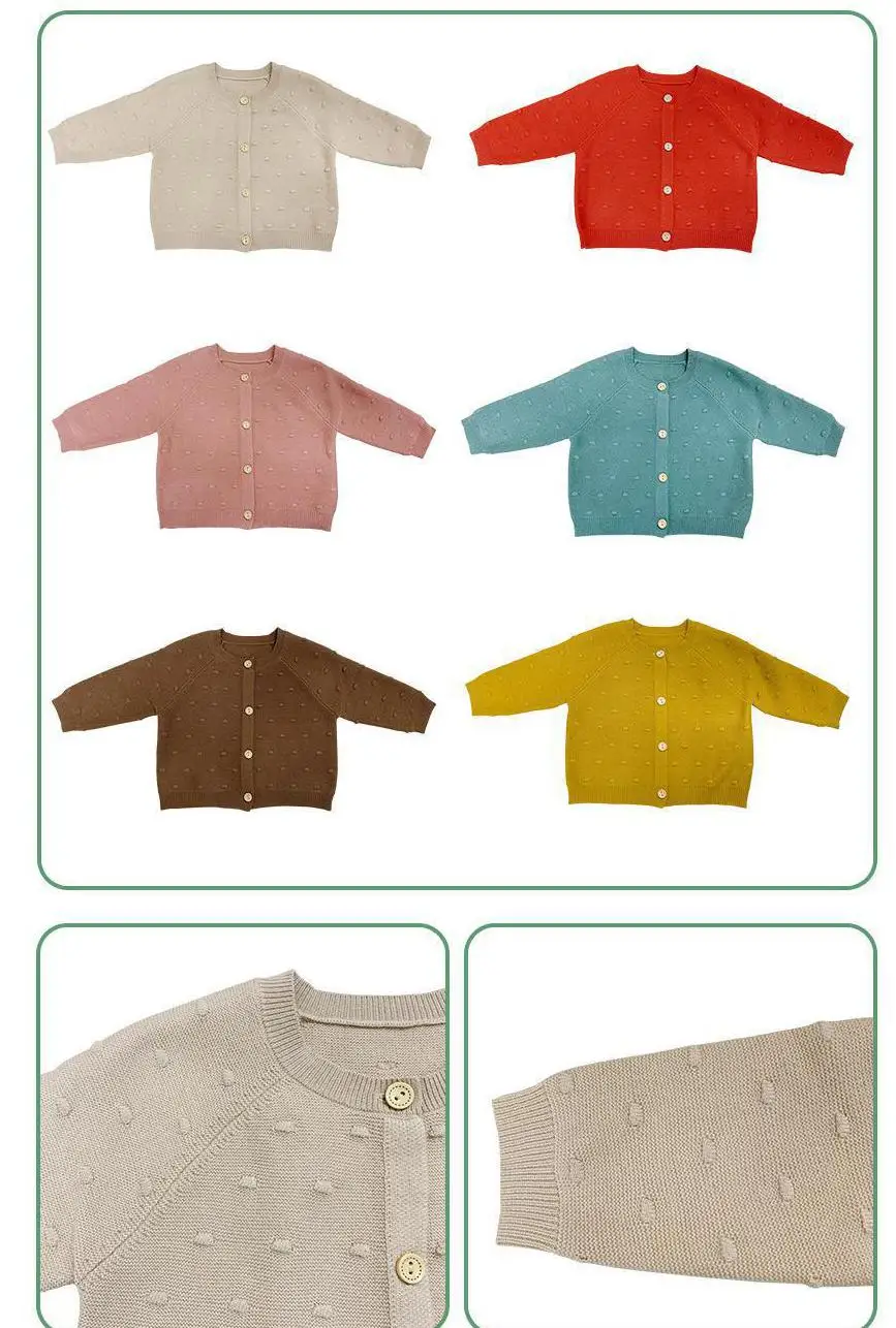 2021korean Spring Autumn Knitted Cardigan Sweater Baby Children Clothing Boys Girls Sweet Sweaters Kids Baby Boy Clothes Outfits
2021korean Spring Autumn Knitted Cardigan Sweater Baby Children Clothing Boys Girls Sweet Sweaters Kids Baby Boy Clothes Outfits