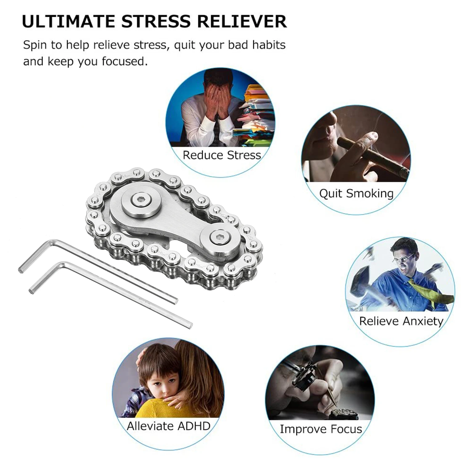 Hand Spinners Anxiety Relief Spiral Anti Stress Finger Game Metal Focus Stainless Steel Fingertip Gyro Favors Birthday Gift
Hand Spinners Anxiety Relief Spiral Anti Stress Finger Game Metal Focus Stainless Steel Fingertip Gyro Favors Birthday Gift