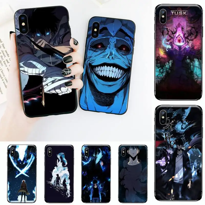 Anime Solo Leveling Sung Jin Woo Phone Case for iPhone 11 12 13 mini pro XS MAX 8 7 6 6S Plus X 5S SE 2020 XR
Anime Solo Leveling Sung Jin Woo Phone Case for iPhone 11 12 13 mini pro XS MAX 8 7 6 6S Plus X 5S SE 2020 XR