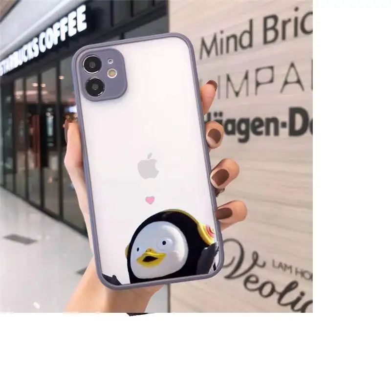 Penguin Pengsoo cute cartoon luxury Phone Cases coque matte transparent For iphone 7 8 11 12 plus mini x xs xr pro max cover
Penguin Pengsoo cute cartoon luxury Phone Cases coque matte transparent For iphone 7 8 11 12 plus mini x xs xr pro max cover