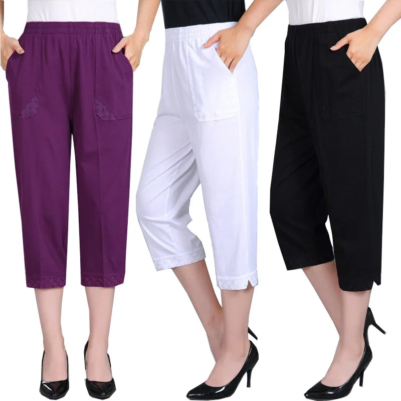 2022 Summer Women's Casual Pants Thin Calf-Length Pants New Female High Waist Loose Straight Pants Sweatpants 3263
2022 Summer Women's Casual Pants Thin Calf-Length Pants New Female High Waist Loose Straight Pants Sweatpants 3263