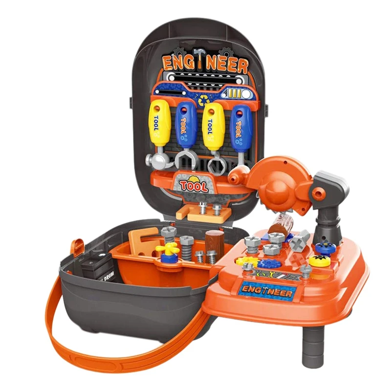 Kids Engineer Workshop Pretend Playset Construction Accessories Tools Toys Combination Assembly Workbench Toy Role Play
Kids Engineer Workshop Pretend Playset Construction Accessories Tools Toys Combination Assembly Workbench Toy Role Play