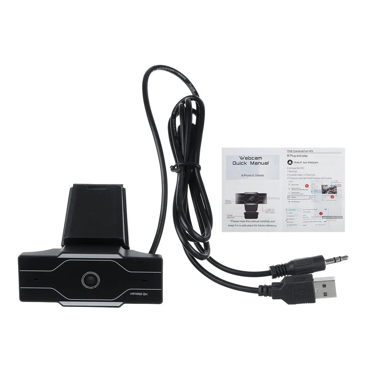 1080P Full HD Webcam With Microphone Rotatable PC Desktop Web Camera Cam 1080P Mini Computer Web Camera Cam Video Recording Work
1080P Full HD Webcam With Microphone Rotatable PC Desktop Web Camera Cam 1080P Mini Computer Web Camera Cam Video Recording Work