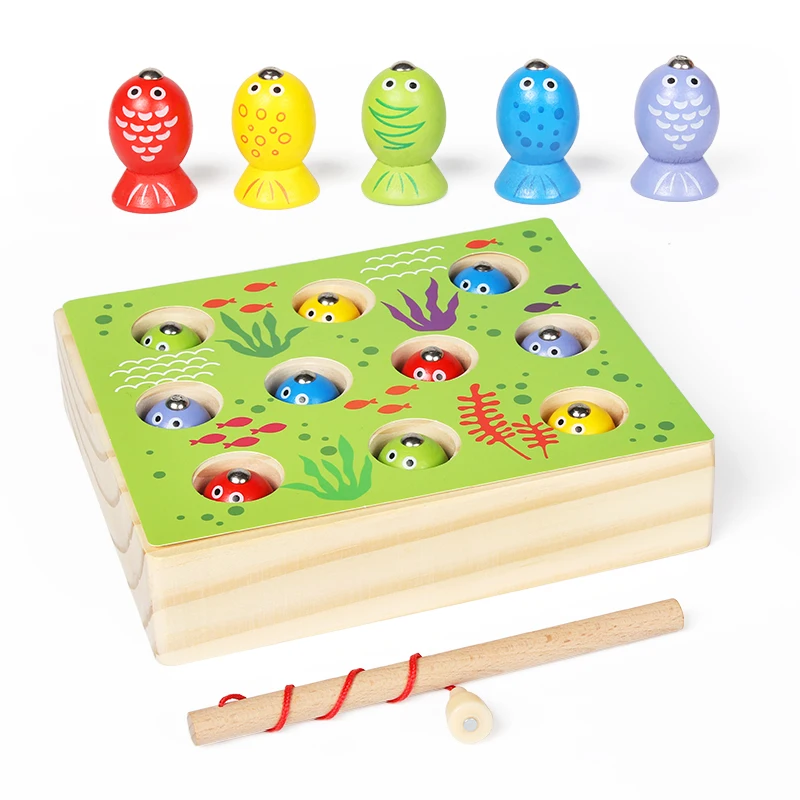 Montessori Wooden Toys Magnetic Fishing Games Board Children Early Educational Toy Shape Color Cognition Learning Gifts
Montessori Wooden Toys Magnetic Fishing Games Board Children Early Educational Toy Shape Color Cognition Learning Gifts
