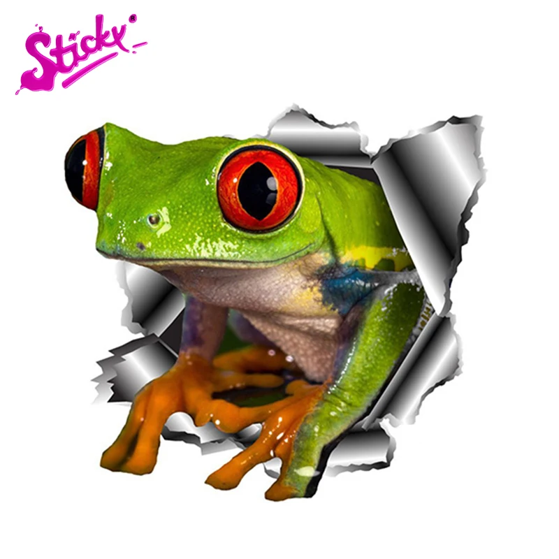 STICKY 3D Frog Car Sticker Decal Decor Cover Scratches Waterproof Motorcycle Off-road Laptop Trunk Guitar PVC Vinyl Sticker
STICKY 3D Frog Car Sticker Decal Decor Cover Scratches Waterproof Motorcycle Off-road Laptop Trunk Guitar PVC Vinyl Sticker