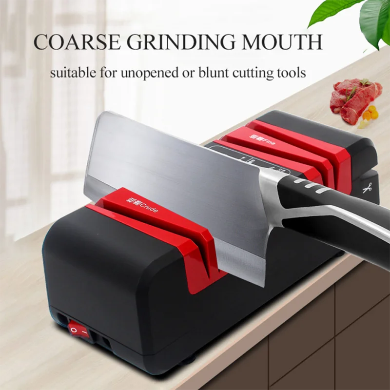 Multifunctional Electric Cut Sharpeners 15Degree Bevel Intelligent Automatic Quick Cut Sharpener Electric Kitchen Cutter Grinder
Multifunctional Electric Cut Sharpeners 15Degree Bevel Intelligent Automatic Quick Cut Sharpener Electric Kitchen Cutter Grinder