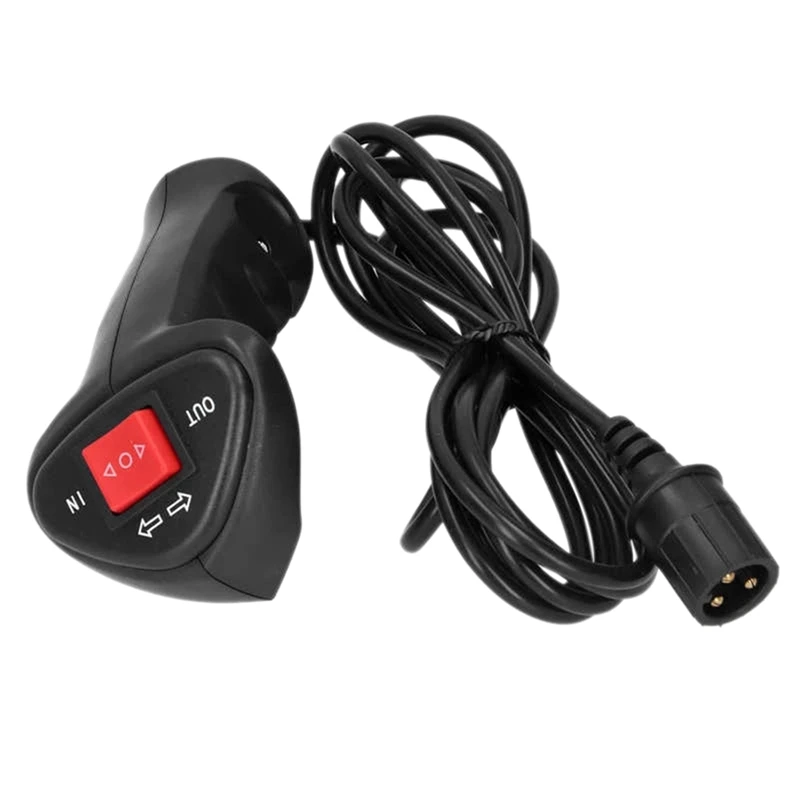 Universal Electric Winch Controller Wireless Remote Controller with 9.2 Feet Cable Suitable for Off-Road Vehicles
Universal Electric Winch Controller Wireless Remote Controller with 9.2 Feet Cable Suitable for Off-Road Vehicles