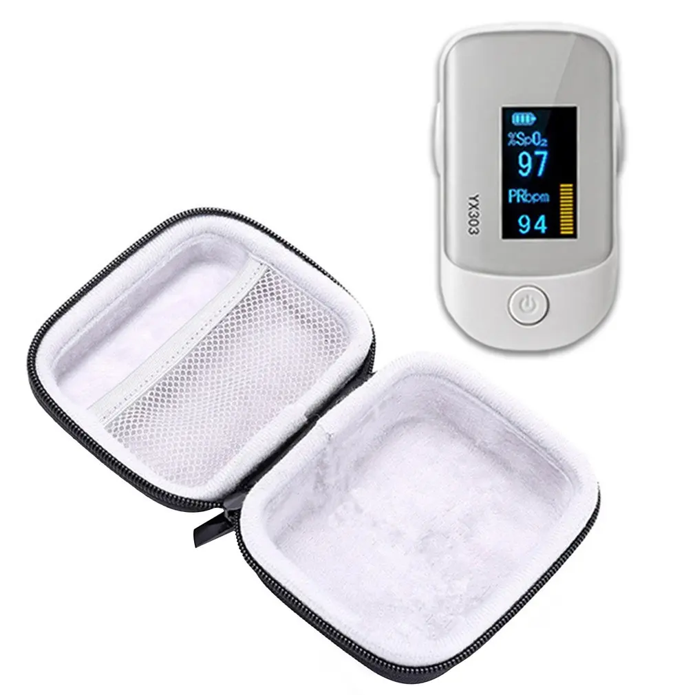 Finger clip oximeter storage bag Zipper bag Tool kit EVA Hot pressing Sewing Carry or place a finger oximeter
Finger clip oximeter storage bag Zipper bag Tool kit EVA Hot pressing Sewing Carry or place a finger oximeter