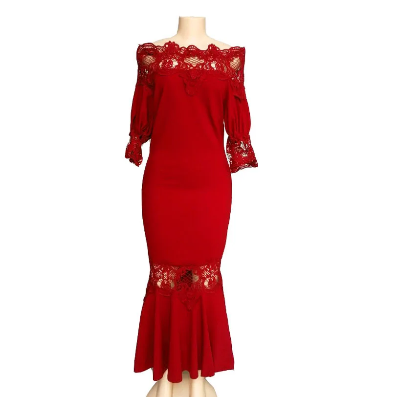 2020 European and American sexy fashion stitching lace women's dress evening dresses CHD20311
2020 European and American sexy fashion stitching lace women's dress evening dresses CHD20311