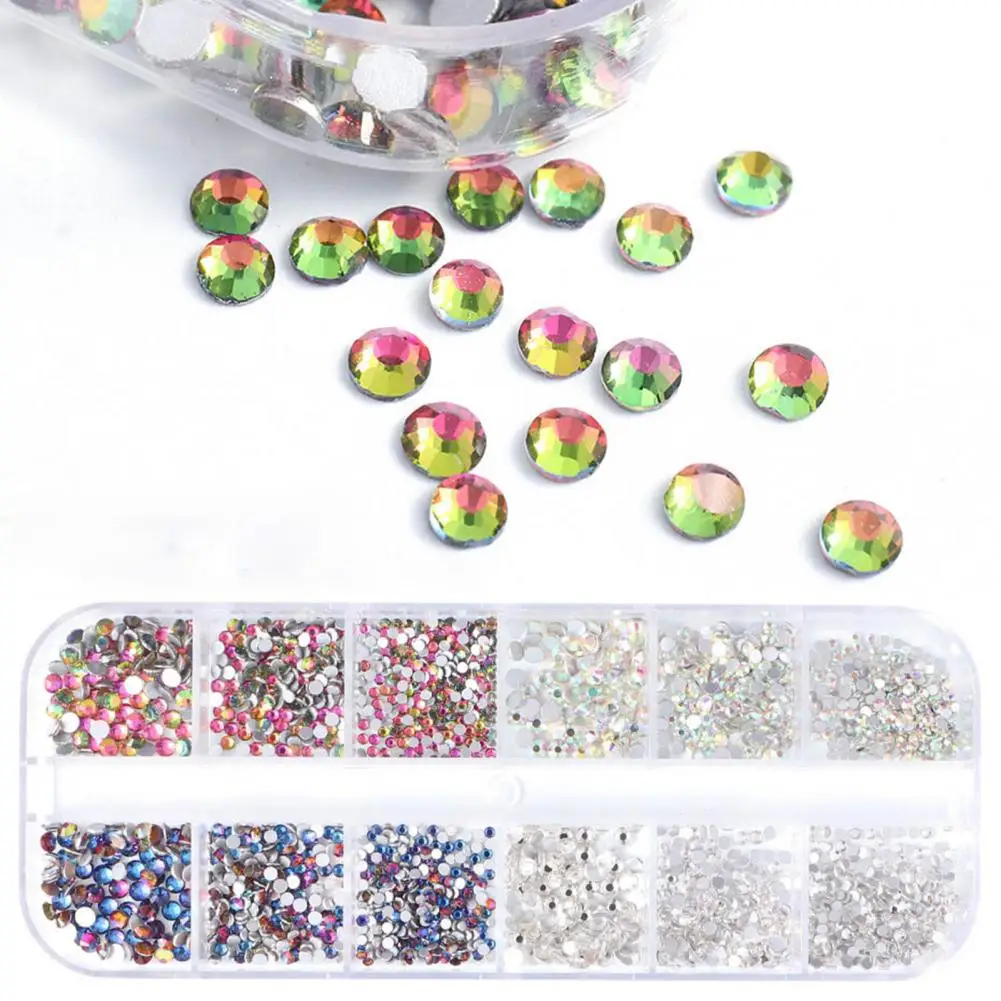 80% Hot Sale 1Box 18g Nail Decor Shining Rhinestone Design 12 Grids 3D Nail Embellishment Sequins for Women
80% Hot Sale 1Box 18g Nail Decor Shining Rhinestone Design 12 Grids 3D Nail Embellishment Sequins for Women