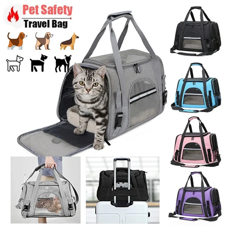 Portable Breathable Foldable Cat Backpack Cat Carrier Bags Transport Pet Bag With Locking Safety Zippers For Pet Dog Cat Handbag
Portable Breathable Foldable Cat Backpack Cat Carrier Bags Transport Pet Bag With Locking Safety Zippers For Pet Dog Cat Handbag