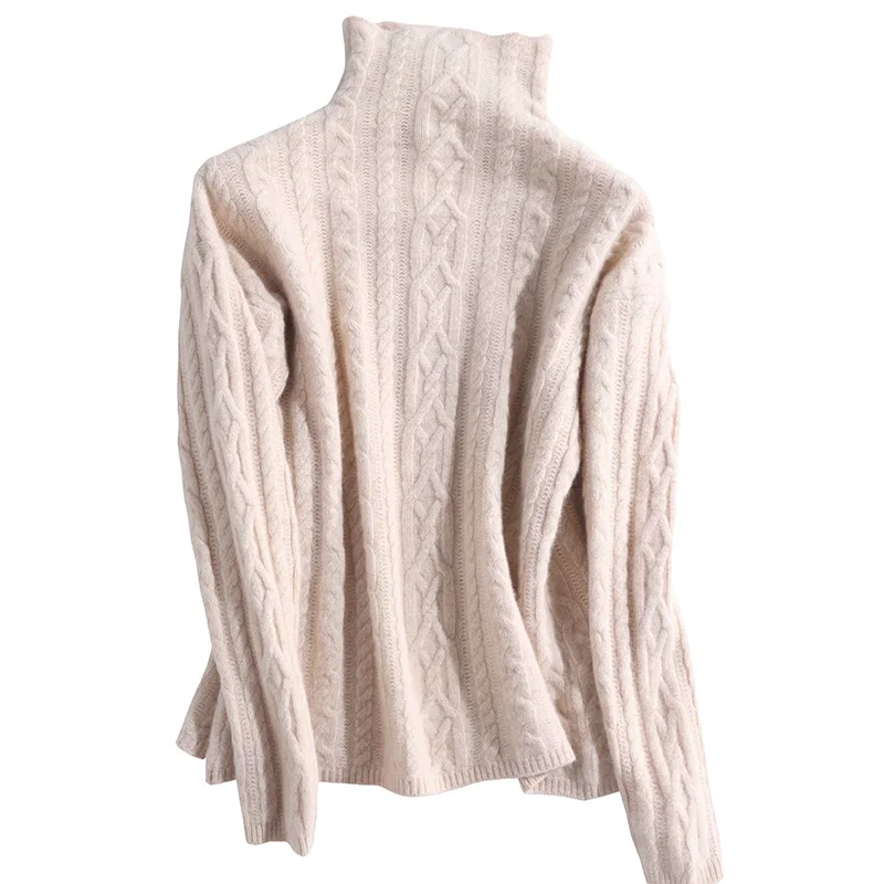 Cashmere Sweater Turtleneck Women Merino Wool Pullover 2020 Knitting Soft Winter Clothes Jumper Women knitwear
Cashmere Sweater Turtleneck Women Merino Wool Pullover 2020 Knitting Soft Winter Clothes Jumper Women knitwear