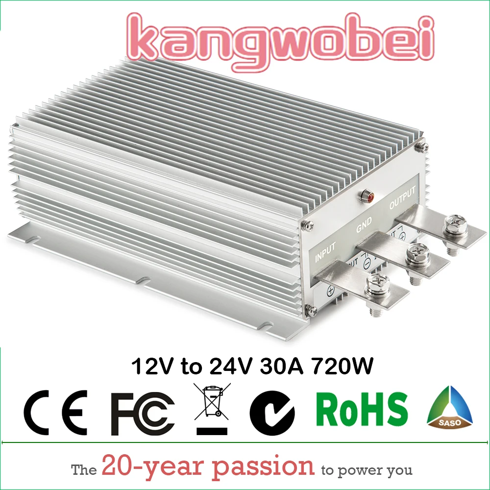12V TO 24V 20A 25A 30A STEP UP DC DC CONVERTER 30 AMP 720 Watt 12VDC TO 24VDC 30AMP VOLTAGE REGULATOR POWER BOOST MODULE CE ROHS
12V TO 24V 20A 25A 30A STEP UP DC DC CONVERTER 30 AMP 720 Watt 12VDC TO 24VDC 30AMP VOLTAGE REGULATOR POWER BOOST MODULE CE ROHS