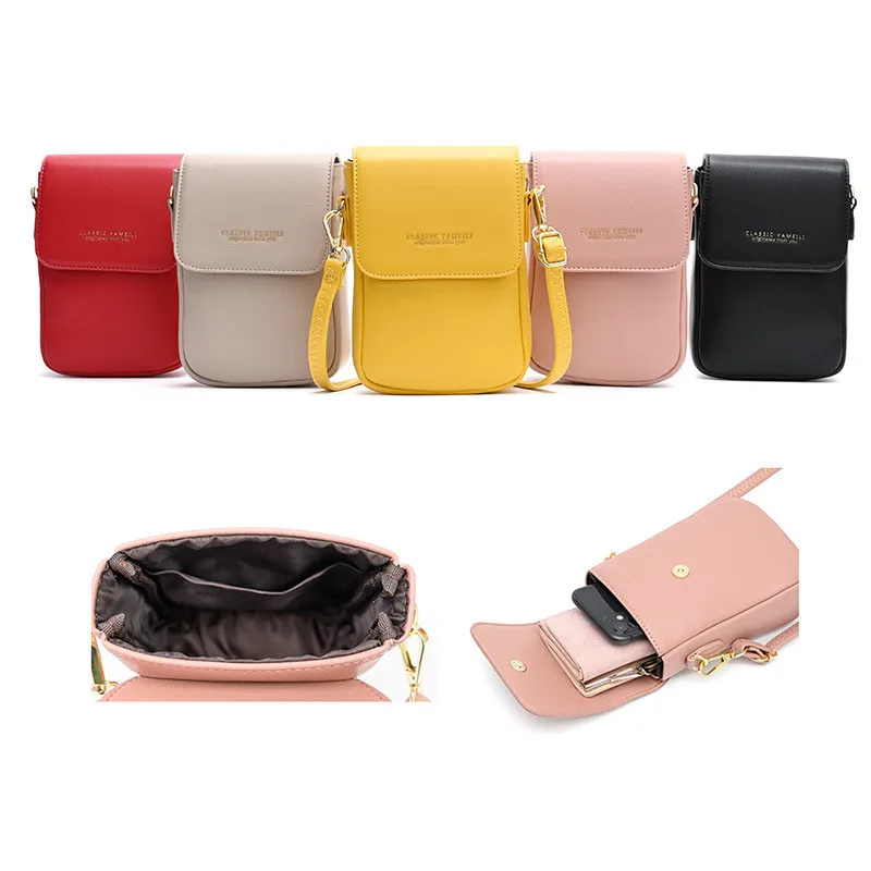 New simple female bag casual lady shoulder women bag Korean version multifunctional mini mobile phone bag
New simple female bag casual lady shoulder women bag Korean version multifunctional mini mobile phone bag