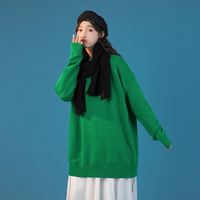 Pullovers Women Men Oversize Sweater Plus Size Warm Hip Pop Ulzzang BF Unisex Casual Striped Knit Young Girl Fashion Retro Daily
Pullovers Women Men Oversize Sweater Plus Size Warm Hip Pop Ulzzang BF Unisex Casual Striped Knit Young Girl Fashion Retro Daily