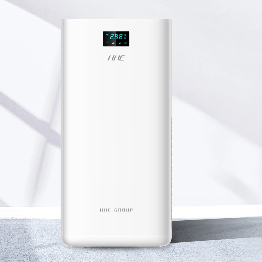 HHE Air Purifier Hepa Larg Room Negative Ion Led Uv Lamp Conference Room Purifier Multiple Filtering
HHE Air Purifier Hepa Larg Room Negative Ion Led Uv Lamp Conference Room Purifier Multiple Filtering