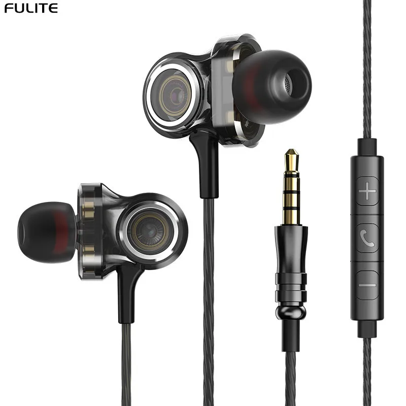 I8 тройной драйвер наушники вкладыши Hi Fi стерео музыкальные шумоизолирующие
