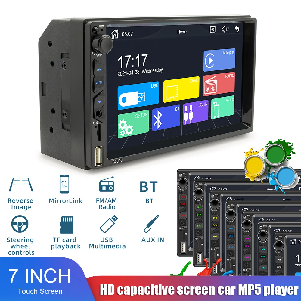 7inch 2 Din Carplay radio Multimedia Video Universal Auto Stereo GPS MAP For Volkswagen Nissan Hyundai Kia toyota CR-V 7013B
7inch 2 Din Carplay radio Multimedia Video Universal Auto Stereo GPS MAP For Volkswagen Nissan Hyundai Kia toyota CR-V 7013B