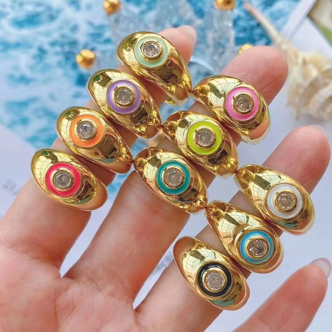5PCS, Minimalist Geometric Round Multiclolor Enamel Rings Female Finger Stacking Ring Jewelry Gifts 2021 New
5PCS, Minimalist Geometric Round Multiclolor Enamel Rings Female Finger Stacking Ring Jewelry Gifts 2021 New
