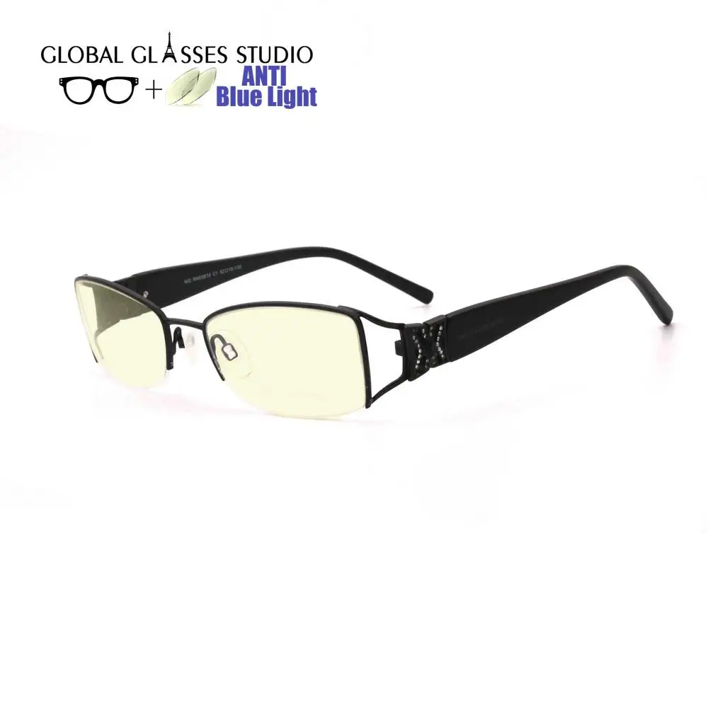 RM00618-C1 Anti Blue Light Blocking Glasses Metal Black frame Men Computer Eyeglasses
RM00618-C1 Anti Blue Light Blocking Glasses Metal Black frame Men Computer Eyeglasses