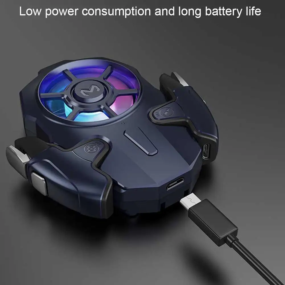 2 In1 Fan Game Controller Portable Mobile Gaming Triggers Joystick Cooling Radiator Game Machine For PUBG IOS Android
2 In1 Fan Game Controller Portable Mobile Gaming Triggers Joystick Cooling Radiator Game Machine For PUBG IOS Android