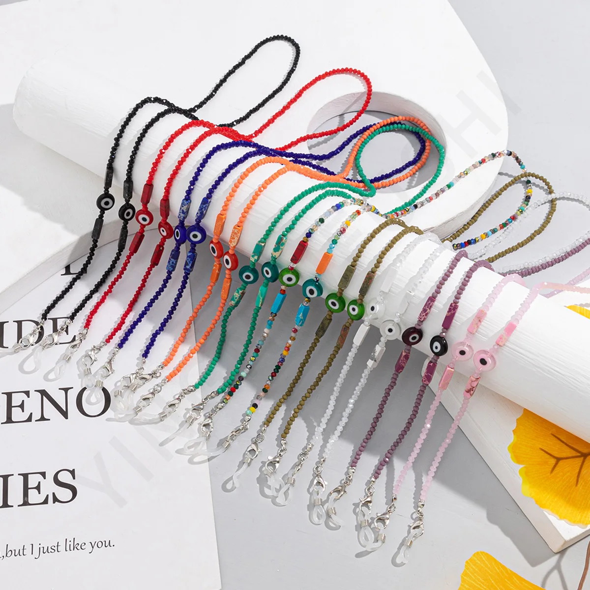 Beaded Chain for Eyeglasses Lanyard Eye Bead Glasses Chain Sunglasses Straps Hanging Neck Holder Rope Strap
Beaded Chain for Eyeglasses Lanyard Eye Bead Glasses Chain Sunglasses Straps Hanging Neck Holder Rope Strap
