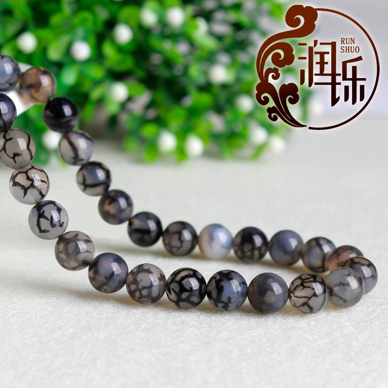 Natural Stone Black Dragon Vein Agates Beads DIY Charms Bracelet Round Loose Beads For Jewelry Making 15'' Inch 4/6/8/10/12/14mm
Natural Stone Black Dragon Vein Agates Beads DIY Charms Bracelet Round Loose Beads For Jewelry Making 15'' Inch 4/6/8/10/12/14mm