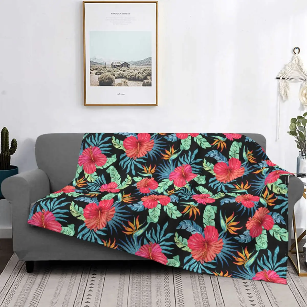 Hibiscus Flowers And Leaves Pattern Carpet Hot Bed Blanket Bed Covers Luxury Blanket Blanket Flannel Blanket
Hibiscus Flowers And Leaves Pattern Carpet Hot Bed Blanket Bed Covers Luxury Blanket Blanket Flannel Blanket