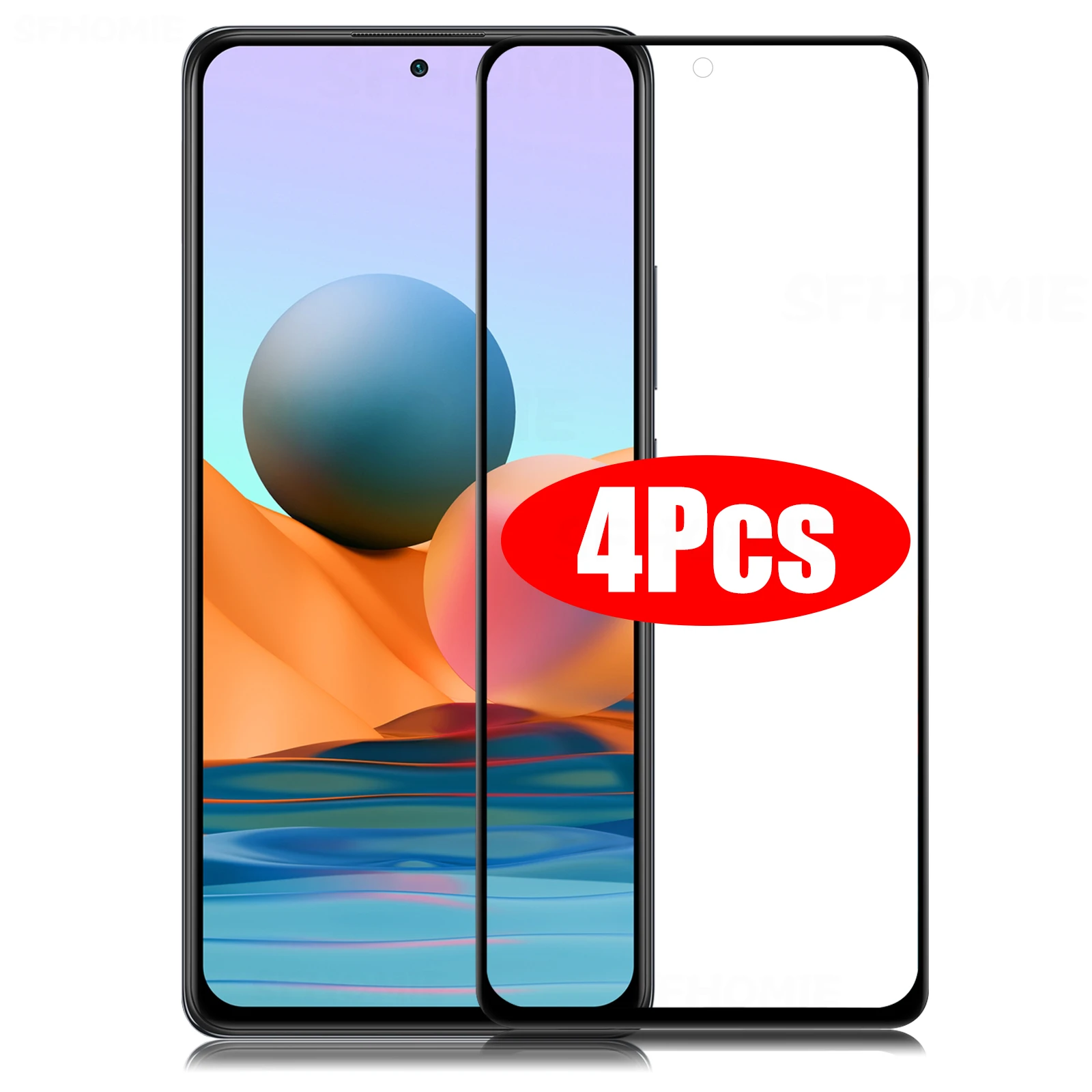 4Pcs Full Cover Tempered Glass For Xiaomi Redmi Note 10 8 7 9 Pro Screen Protector For Poco X3 M3 X3 Pro NFC F3 Protective Glass
4Pcs Full Cover Tempered Glass For Xiaomi Redmi Note 10 8 7 9 Pro Screen Protector For Poco X3 M3 X3 Pro NFC F3 Protective Glass