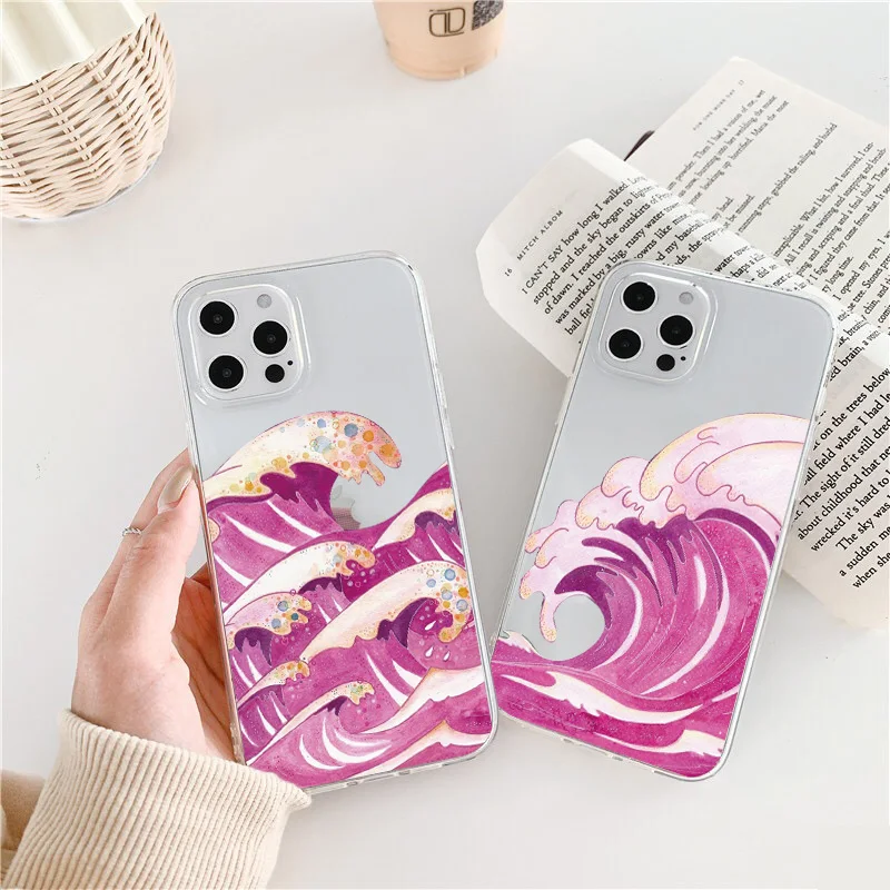 Cartoon Sea Wave Planet Clear Phone Case For iphone 7 8 Plus SE 2020 11 13 12 Pro Max For X XS Max XR Transparent Back Cover
Cartoon Sea Wave Planet Clear Phone Case For iphone 7 8 Plus SE 2020 11 13 12 Pro Max For X XS Max XR Transparent Back Cover