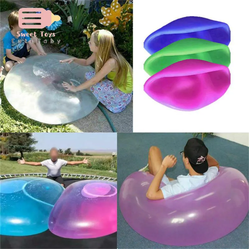 6 Colors Hot Durable Bubble Ball Inflatable Fun Ball Amazing Tear-Resistant Super Wubble Bubble Ball Inflatable Outdoor Balls
6 Colors Hot Durable Bubble Ball Inflatable Fun Ball Amazing Tear-Resistant Super Wubble Bubble Ball Inflatable Outdoor Balls