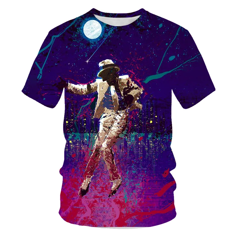 Forever Miss Jackson 3D printing commemorative fashion men's t-shirt breathable soft texture casual t-shirt men Asian size
Forever Miss Jackson 3D printing commemorative fashion men's t-shirt breathable soft texture casual t-shirt men Asian size