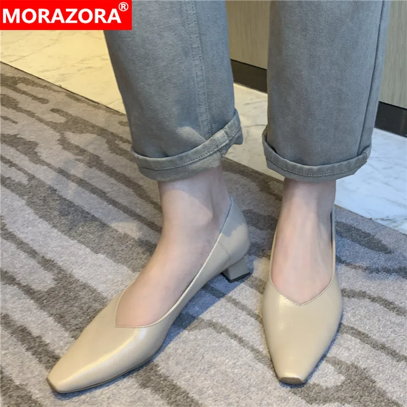 MORAZORA/Высококачественная обувь из натуральной кожи; Женские туфли-лодочки; Однотонные женские вечерние туфли; Летняя весенняя женская обувь
MORAZORA/Высококачественная обувь из натуральной кожи; Женские туфли-лодочки; Однотонные женские вечерние туфли; Летняя весенняя женская обувь