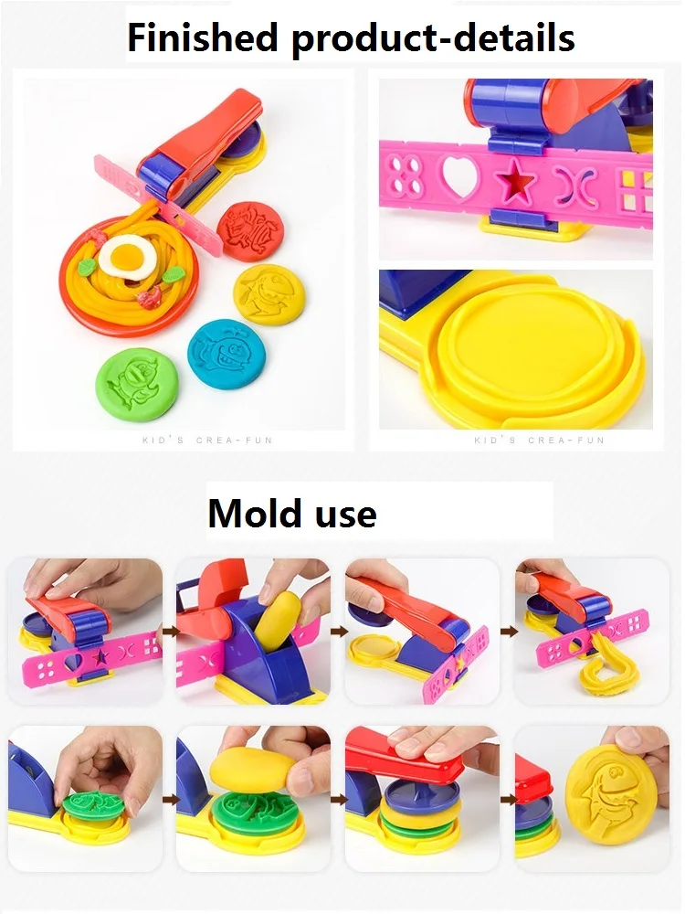 Science and Education Children's Art Class Color Clay Handmade Triangle Round Square Noodle Syringe Plasticine Tool
Science and Education Children's Art Class Color Clay Handmade Triangle Round Square Noodle Syringe Plasticine Tool