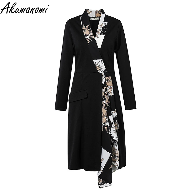 Plus Size Women Clothing 4xl 5XL 6xl Black Knitting Dress Spring Autumn Scarf Collar Long Sleeve A Line Office Ladies Dresses
Plus Size Women Clothing 4xl 5XL 6xl Black Knitting Dress Spring Autumn Scarf Collar Long Sleeve A Line Office Ladies Dresses